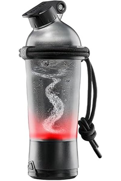 Generic Portable Electric Protein Mixer, 550ml Shaker Bottle with Power Bank Functionality, 2000mAh Battery,