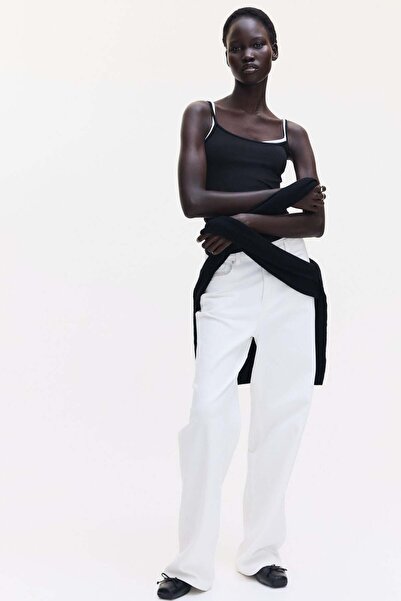 H&M Microfibre strappy top