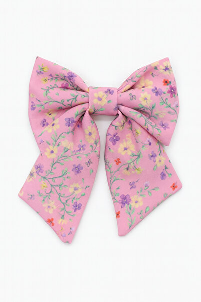 MakeWell Fiyonk Tasarımlı Çiçek Figürlü Klipsli Toka