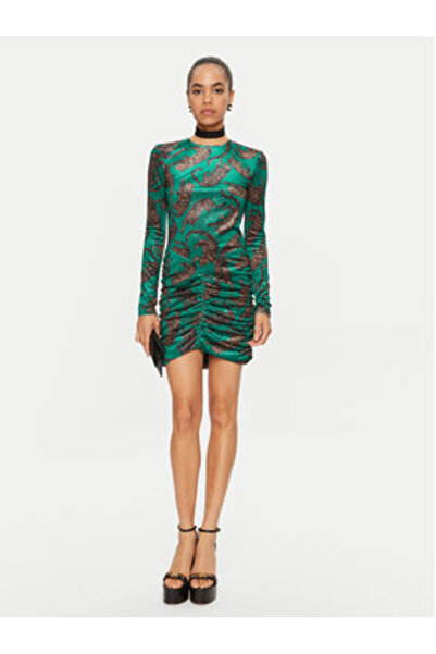 Just Cavalli Γυναικείο Φόρεμα Casual 77PAO920 Πράσινο