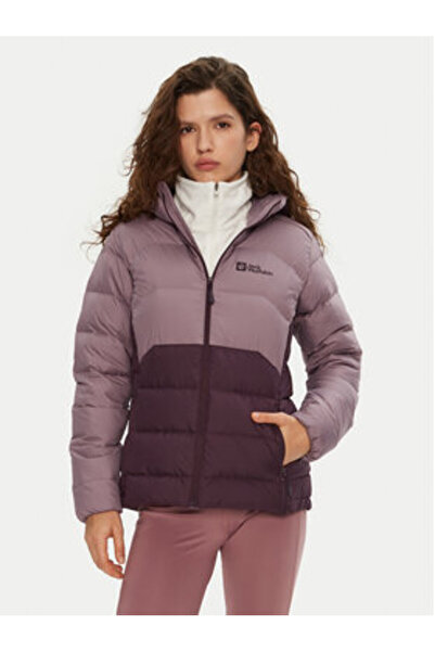 Jack Wolfskin Γυναικείο Μπουφάν με Πούπουλα A60330 Μωβ