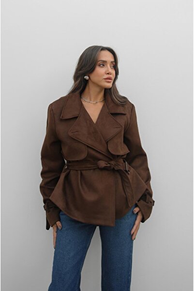 Havoş Barna Gavin öves velúrkabát