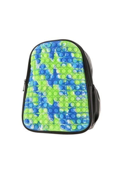 Joy Ghiozdan Ocean, Pop IT, 2 compartimente, 2 buzunare laterale, 2 barete ajustabile, Piele Ecologi