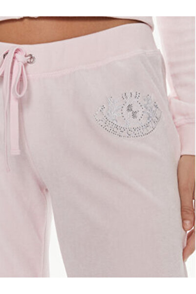 Juicy Couture Γυναικεία Φόρμα JCBBJ223814 Ροζ