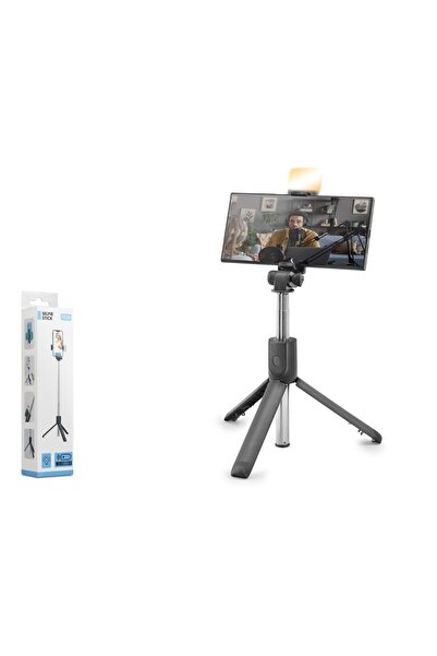 NODAR Nd1038 Tripod Selfie Çubuğu - 69cm, Bluetooth 5.0, Işıklı, Uzaktan Kuma...