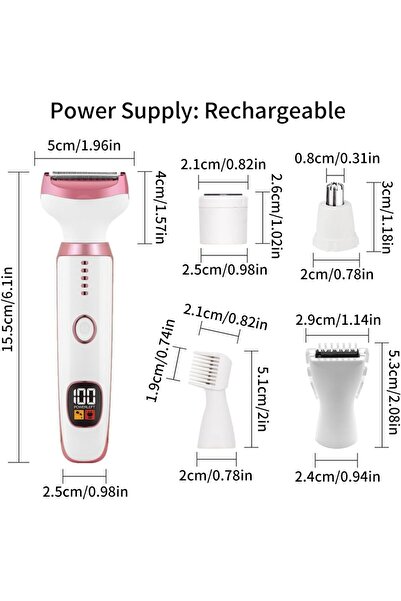 VALA Epilator Electric Multifunctional 5 in 1 VALA® Women