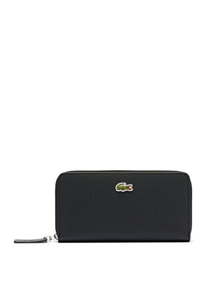 Lacoste L.12.12 Black Women's Wallet Elsbeauty
