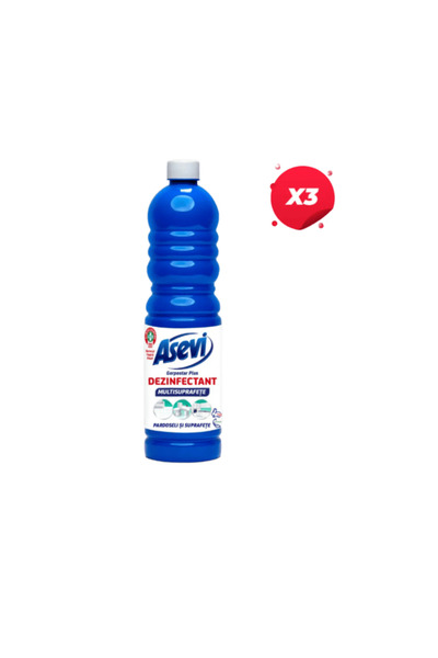 ASEVI X3 - MULTISURFACE DISINFECTANT SOLUTION 1L