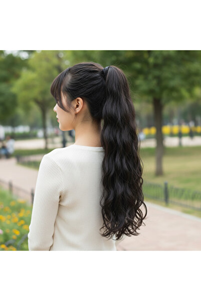 Bucuks Tied Daal Ponytail / Brown