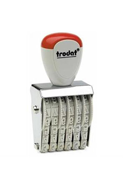 Trodat 1536 رقميّة الترقيم 3 مم 6 أرقام