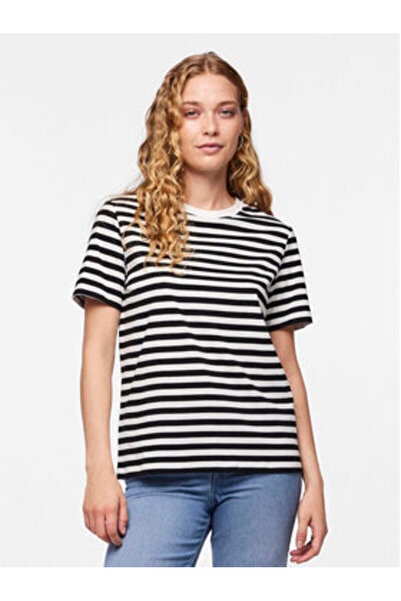 PIECES Γυναικείο T-Shirt 17146339 Μαύρο