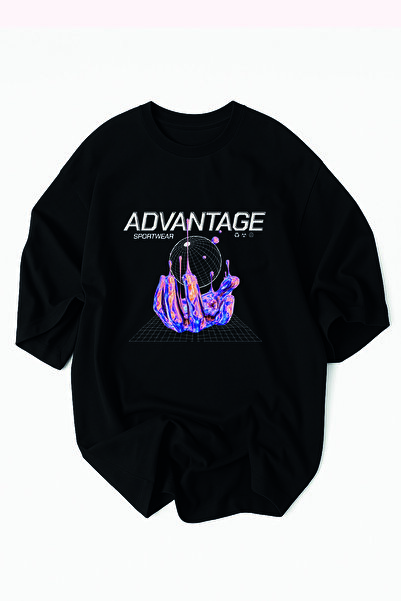 Advantage Sportwear El Tasarım Oversize 100% Cotton - Premium Tshirt