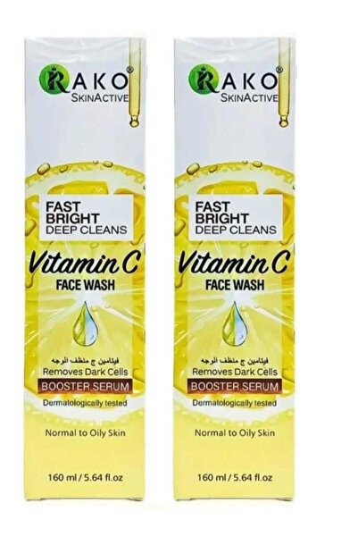 Raco - منظف الوجه بفيتامين سي للبشرة العادية إلى الدهنية - 160 مل