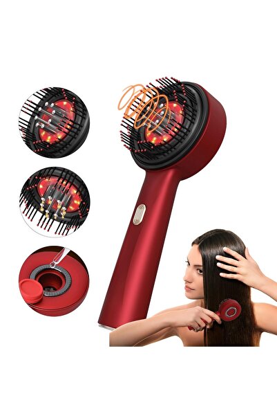 VALA Perie electrică de masaj pentru scalp VALA® femei, 3 moduri, terapie inf...