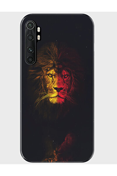 Duadan Xiaomi Mi Note 10 Lite Kılıf Desenli Baskılı Silikon - aslan2