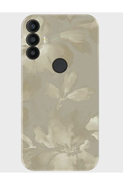 TCL 30 Se Uyumlu Kılıf Desenli Baskılı Silikon - beyazbotanik