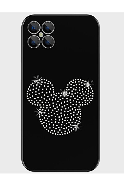 omix X600 Kılıf Baskılı Silikon ve Telefon Tutucu - minymouse2