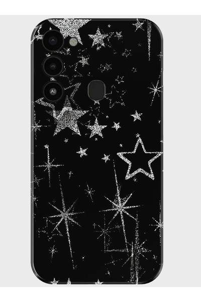 TECNO Spark 8C Kılıf Baskılı Silikon Kapak - 82