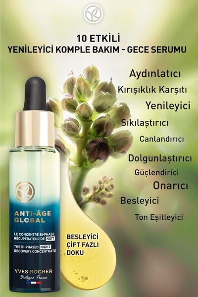 Yves Rocher Kırışıklık Görünümü Azaltıcı ve Cildi Yenileyici Yaşlanma Karşıtı...
