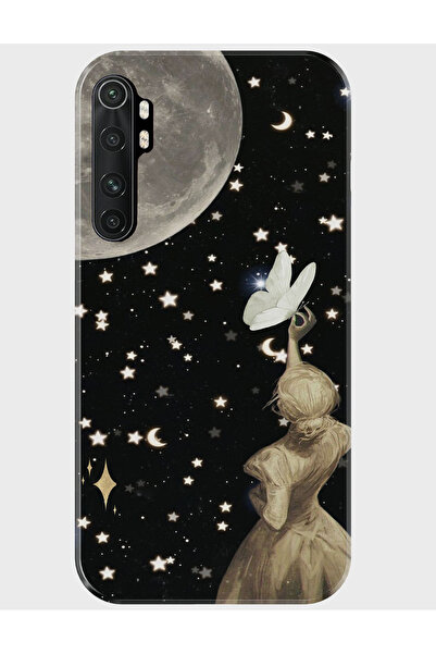 Duadan Xiaomi Mi Note 10 Lite Kılıf Desenli Baskılı Silikon - moongirl