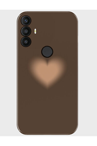 TCL 30 Se Kılıf Desenli Baskılı Silikon - brownheart