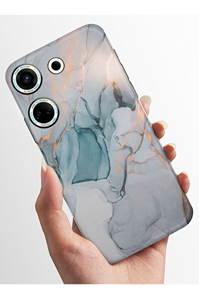 TECNO Camon 20 Pro Kılıf Kamera Korumalı Baskılı Silikon Kapak - stok2