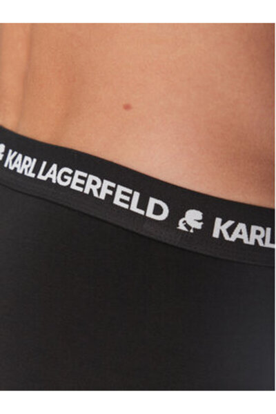 Karl Lagerfeld Σετ 5 ζευγών ανδρικών μποξεράκια A1M47082 Μαύρο