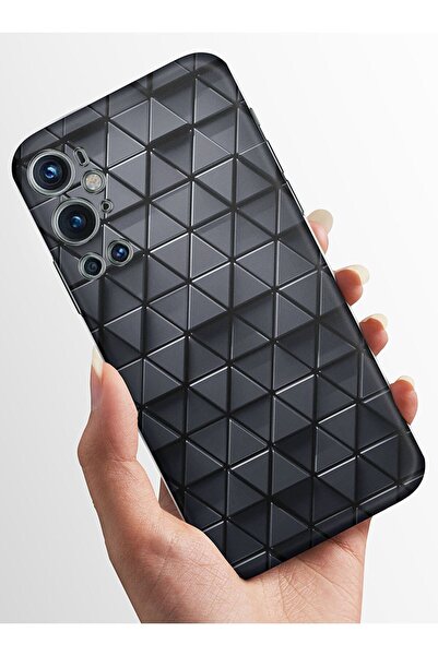 Oneplus One Plus 9 Pro Kılıf Kamera Korumalı Baskılı Silikon Kapak - 3dpurple