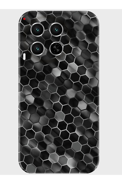 TECNO Camon 30 Kılıf (CL6) Uyumlu Kamera Korumalı Baskılı Silikon Kapak - petek