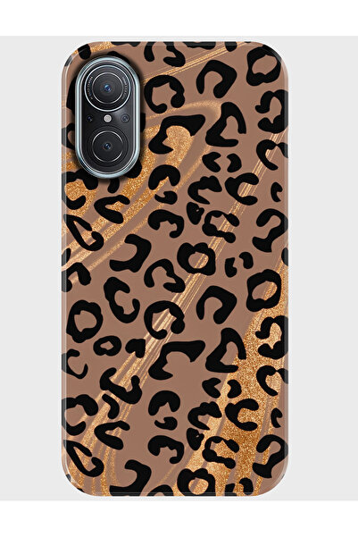 Duadan Huawei Nova 9 Se Kılıf Desenli Baskılı Silikon - leopar
