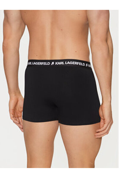 Karl Lagerfeld Σετ 7 ζευγαριών ανδρικών μποξεράκια A1M47010 Μαύρο