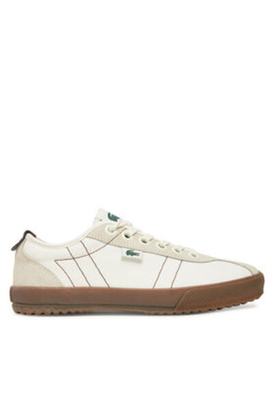Lacoste Γυναικεία Αθλητικά Παπούτσια μπεζ LACOSTE-749CFA0007 AIL OFF WHT/DK GUM