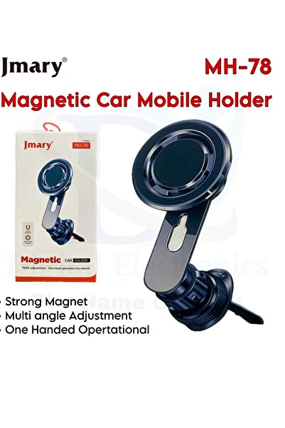 Jmary MH-78 Premium Quality Strong Magnetic Car Holder For Mobiles
