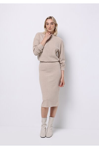 Colin's Μπλουζάκι με μακρύ μανίκι σε μπεζ χρώμα για γυναίκες