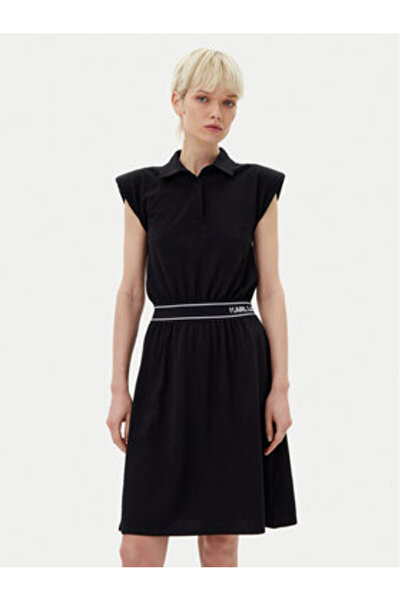 Karl Lagerfeld Γυναικείο Φόρεμα Casual A2W13038 Μαύρο