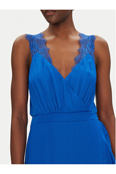 Morgan Γυναικείο φόρεμα κοκτέιλ μπλε MORGAN-251-RORLA 947 COSMOS M