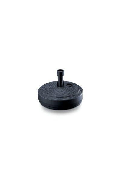 Prosperplast Βάση ομπρέλας, Prosperplast, Στρογγυλή, Ανθρακί, 12 L, 39x39x13 cm