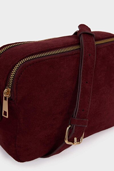 DeFacto Kadın Süet Çapraz Çanta F5440AXNS