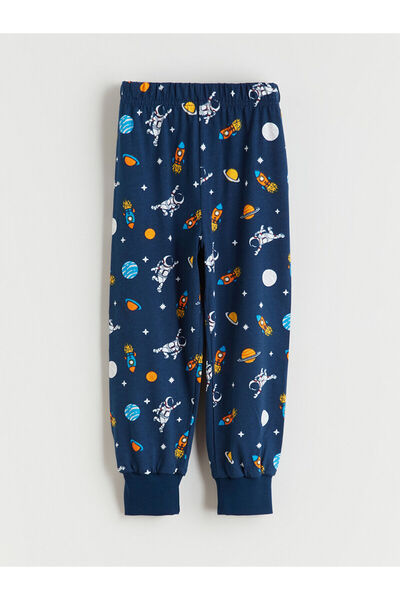 LC Waikiki Peak Yeni Sezon Beli Lastikli Erkek Çocuk Pijama Alt 2'li