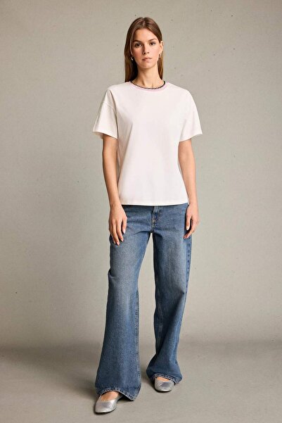 DeFacto Crew Neck Short Sleeve T-Shirt G3843Ax25Au