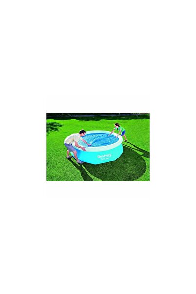 BESTWAY Prelată solară pentru piscină 244 cm, rotundă, albastră, 210 cm, Flow...