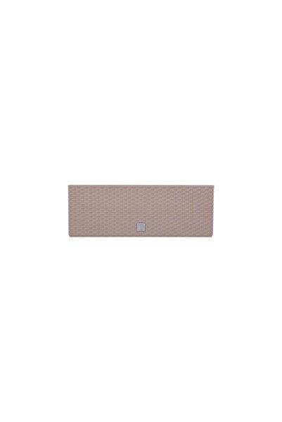 Prosperplast Ghiveci decorativ, imitație de ratan, maro, 39,5×18,5×19,5 cm, c...