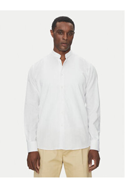 Karl Lagerfeld Ανδρικό Πουκάμισο 605035 552627 Λευκό