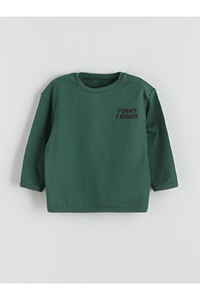 LC Waikiki Baskılı Erkek Bebek Sweatshirt ve Eşofman Alt