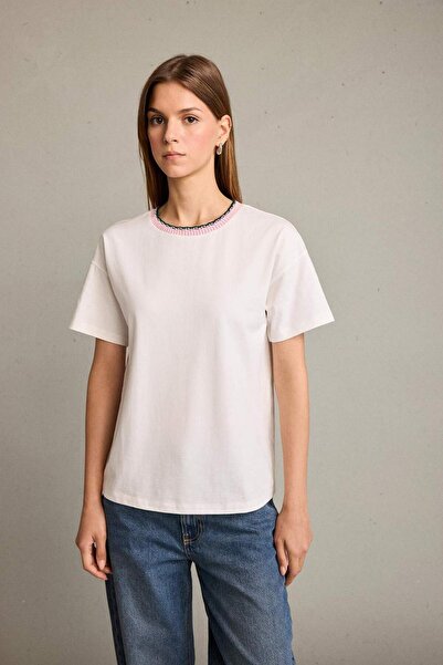 DeFacto Crew Neck Short Sleeve T-Shirt G3843Ax25Au