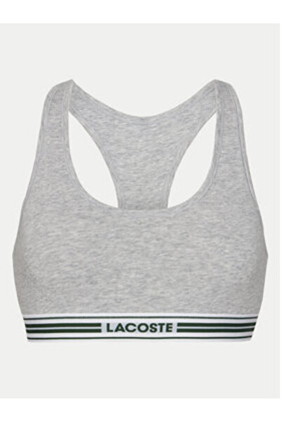 Lacoste Γυναικείο σουτιέν γκρι LACOSTE-IF8179 CCA ΑΣΗΜΙ ΚΙΝΕΖΙΚΟ