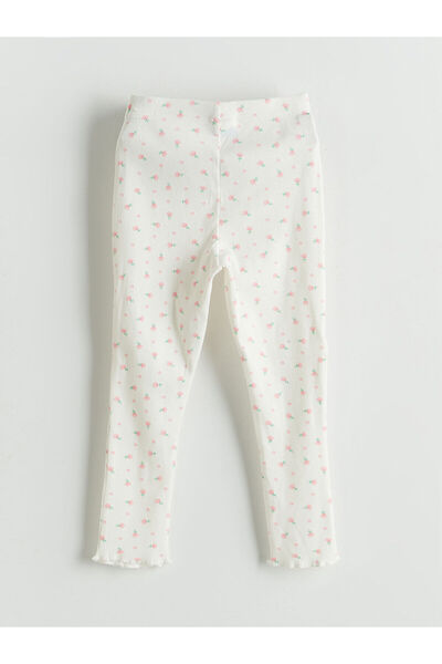 LC Waikiki LCW Kids Pijamale pentru fete cu talie elastică, 2 bucăți (W5)