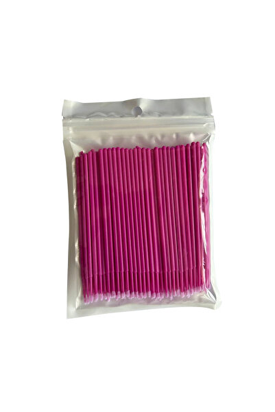 Choice10 مجموعة من 100 قطعة من أعواد قطن الحمراء، فرشاة دقيقة لإزالة وصلات ال...