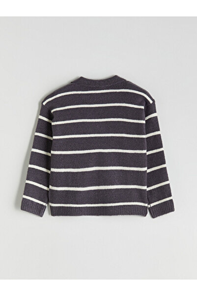 LC Waikiki New Season Crew Neck Striped Baby Boy Knitwear Sweater