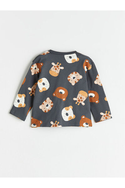 LC Waikiki Hayvan Baskılı Erkek Bebek Pijama Takımı